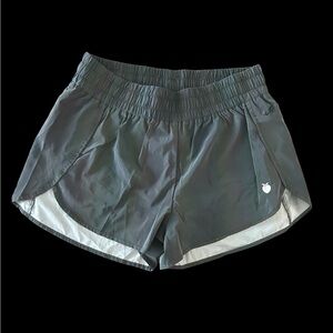 Flexliving reflective, running shorts gray size Med